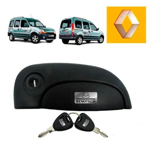 Puxador Externo Porta Dir Kangoo Chave 00 A 08 7700354479