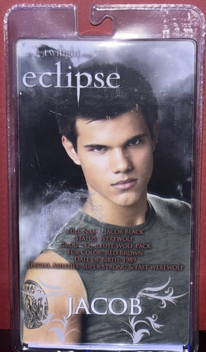 Neca Jacob Black Eclipse Twilight Saga Figura Acción