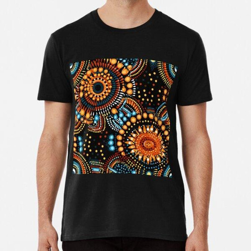 Remera Aborigen, Ornamental, Abstracto, Geométrico Algodon P