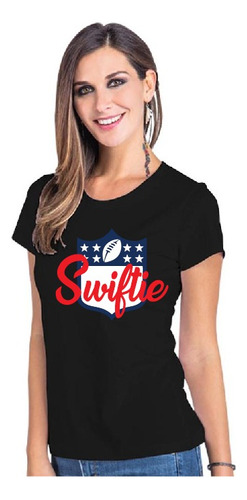 Playera - Taylor Version - Escudo Swiftie 87 Super Bowl  