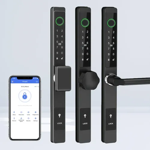 【LUXX】TD-Z Fechadura Inteligente Bluetooth Ttlock, Alumínio | Parcelamento