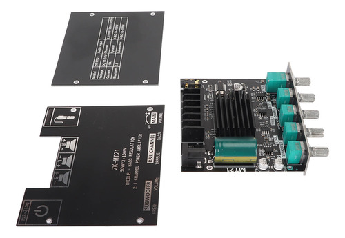 Módulo Amplificador De Potencia Digital Zk Mt21 Board 2.1 Ca