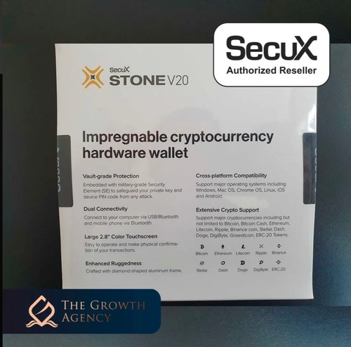Imagem 2 de 6 de Carteira De Hardware Secux V20 Crypto-asset -lacrado Oficial