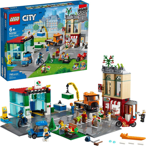 Lego - Kit De Construcción De Centro De Ciudad
