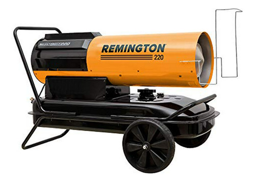 Calentador De Aire Forzado Remington 220,000 Btu Kerosene/je