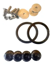 Comprar Sujetadores De Parachoques Negro De Alumino Tuning