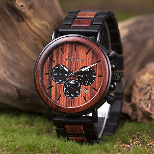 Reloj Pulsera Bobo Bird Informal Para Hombre