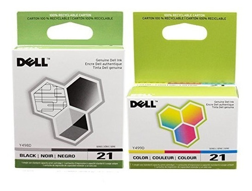 Cartucho De Tinta De La Impresora Dell Series 21 Para Dell A