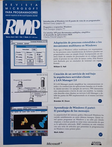 Revista Microsoft Para Programadores España Vol. 1 N°2 1991