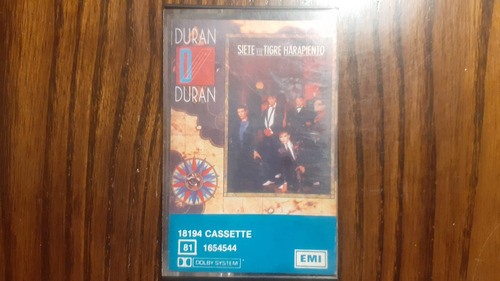 Duran Duran Siete Y El Tigre Harapiento Casete Emi Original 