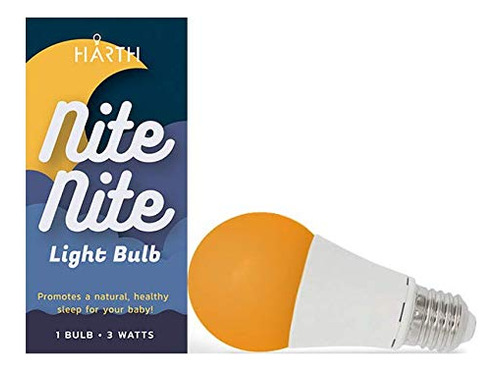 Harth Lighting Nite Light Bulb Bombilla Ayuda Al Sueño Para