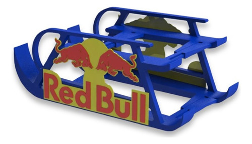 Dispenser De Latas Heladera Logo Red Bull