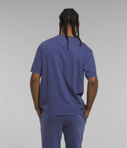 Polera The North Face Garment Dye - Hombre Talla M Azul Cuev