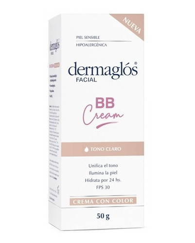 Dermaglós Facial Bb Cream X50 F30 Claro