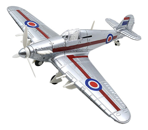 Kits De Construcción 1:48, Modelo De Avión, Regalo Plata