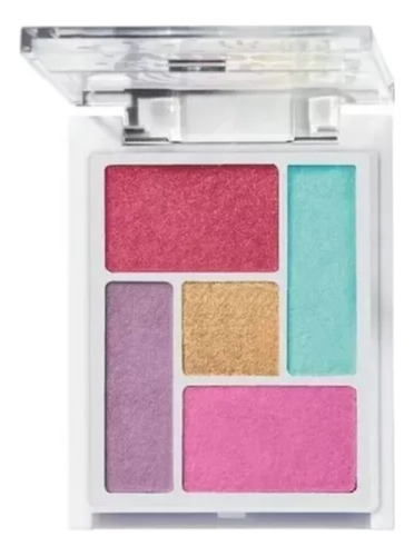 Avon Color Trend Rainbow Vibes Paleta Sombras Para Parpados Sombra 5 Colores