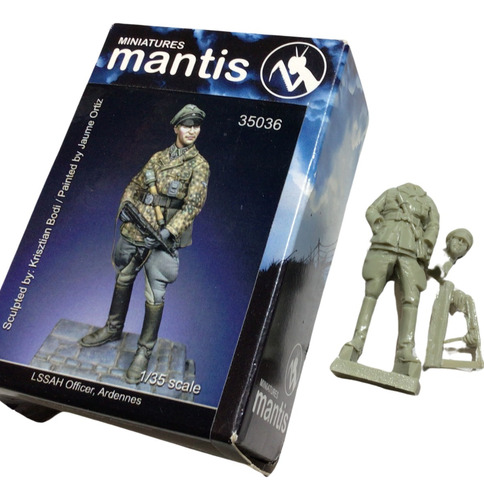 Soldado Oficial Aleman 1/35 Mantis Miniatures 35036 Resina