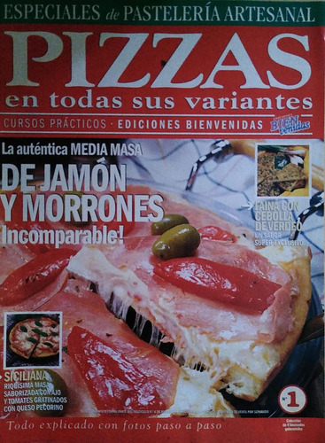 Pack Revista Pizzas Y Todas Sus Variantes