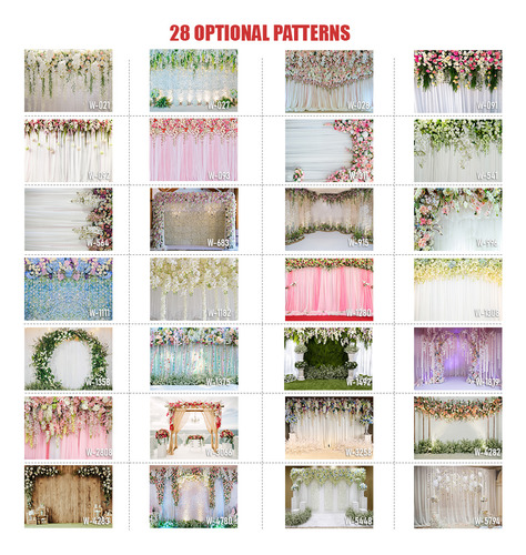 Fondo Fotográfico: Fondos De Boda De Tela De 5 Pies