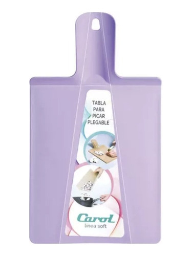 Tabla Para Picar Plegable Carol Color Pastel 37cm