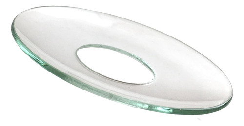 Juego De 2 Bobeche De Vidrio Liso Para Candelabros