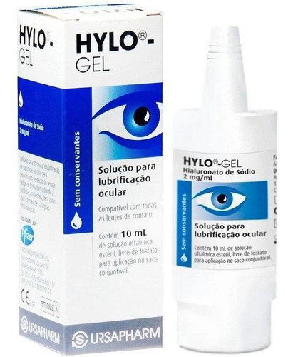 Lubrificante Ocular Hylo Gel Frasco 10ml