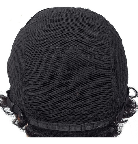 .. Pelucas Negras De Cabello Humano Natural, Rizado Y Afro