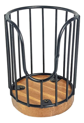 5 Cesta Con Soporte Para Filtro De Café, Funda De Hierro