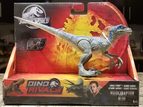 Dinosaurio Velociraptor Blue - Jurassic World -juguete