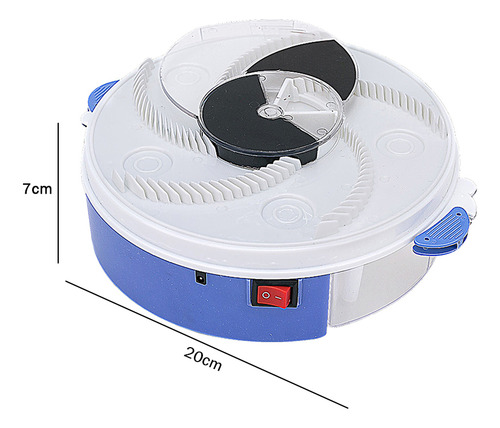 Armadilha De Mosquitos Mata Moscas Giratório Pega Mosquito 110V/220V