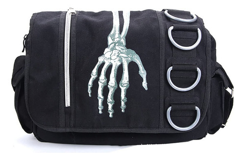 Anriy Mochila Bandolera Gothic Y2k Emo Skull