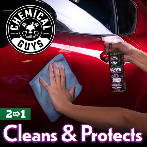 Chemical Guys Wac23316 Hydrospeed - Detalle Rápido De Cerámica, Seguro Para Coches, Camiones, Suv, Motocicletas, Caravanas Y Más, 16 Onzas Líquidas