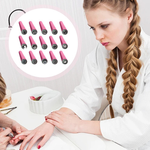 Wf Herramienta Para Estampar Uñas Juego Bolígrafos Para Esta