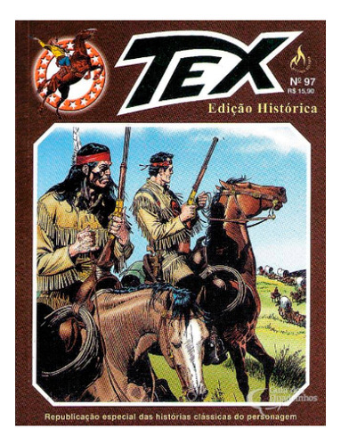 Tex: O Tesouro De Victorio, De Giovanni Luigi Bonelli. Série Tex, Vol. 97. Editora Mythos, Capa Mole, Edição 97 Em Português, 2016