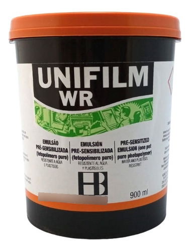 Emulsão Unifilm Wr 900ml Agabê