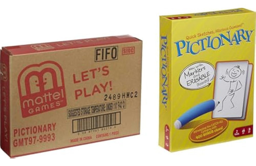 Juego De Mesa Y Dibujo Mattel Games Pictionary Para