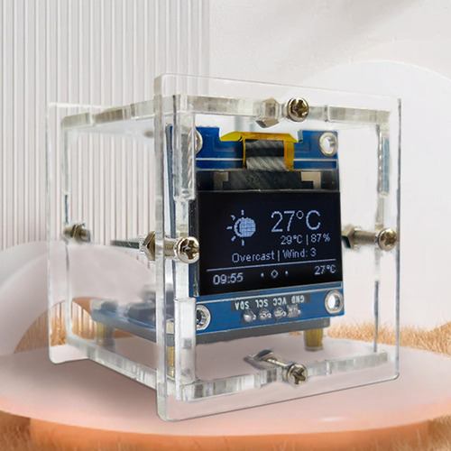 Kit De Reloj Del Clima Reloj Electronic Diy Juego De Reloj