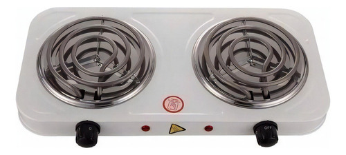 Parrilla eléctrica Hot Plate JX-2020B blanco 110V