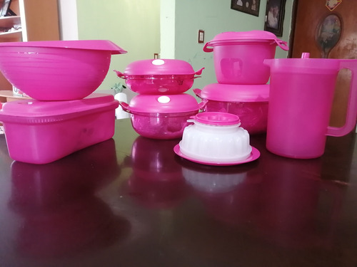 Tupperware Paquete Rosa 