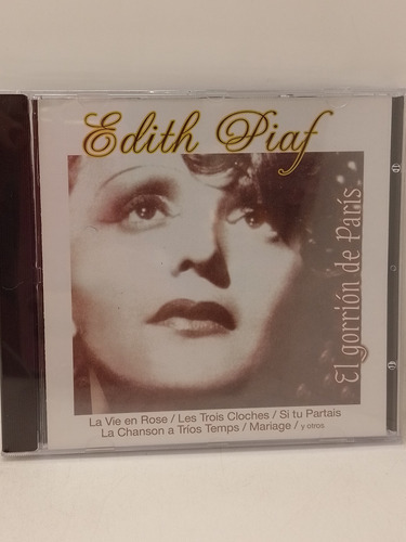 Edith Piaf El Gorrión De Paris Cd Nuevo 