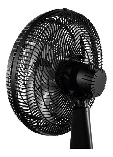 Imagem 3 de 3 de Ventilador de mesa Mondial VTX-40-8P turbo preto com 8 pás cor prata, 40 cm de diâmetro 127 V
