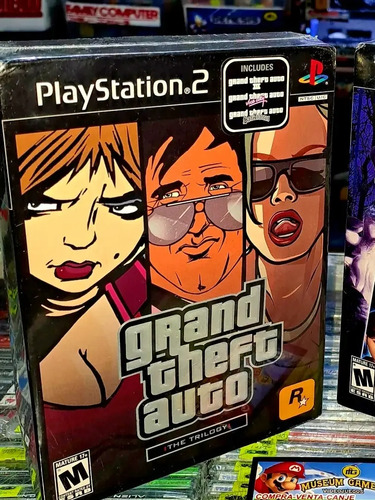 Grand Theft Auto Trilogy Sellado Ps2 Local