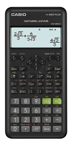 Calculadora Científica Fx-82es Plus Bk Casio