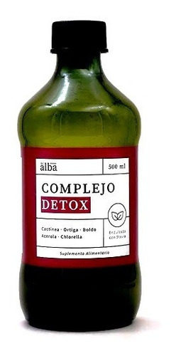 Imagen 1 de 7 de Complejo Detox 500 Ml - Del Alba