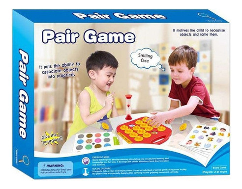 Juego De Mesa Pair Game Juego De Memoria Full