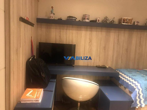 Imagem 7 de 26 de Apartamento Com 2 Dormitórios À Venda, 182 M² Por R$ 1.449.000,00 - Vila Rosália - Guarulhos/sp - Ap3780