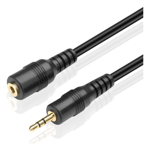 Cable Alargue Auriculares Audio Miniplug Macho Hembra 3 Mts