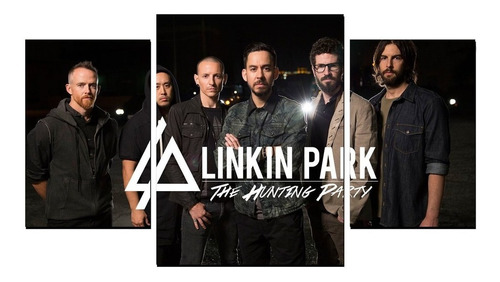 Cuadros Tripticos Modernos Musica Linkin Park Rock