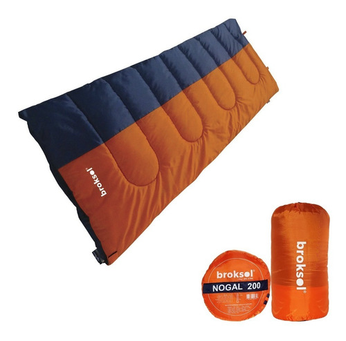 Bolsa De Dormir 0°c Fibra Campamento Trekking Broksol