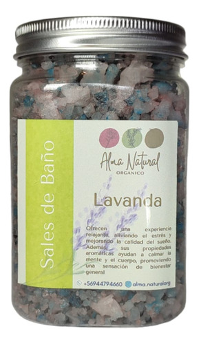 Sales De Baño Relajantes Y Aromaticas 200gr - Alma Natural